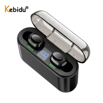 TWS Wireless Earphone Bluetooth 5.0 Earphones Power LED Display Touch Control Sport Stereo Cordless Earbuds Headset Charging Box
TWS Wireless Earphone Bluetooth 5.0 Earphones Power LED Display Touch Control Sport Stereo Cordless Earbuds Headset Charging Box