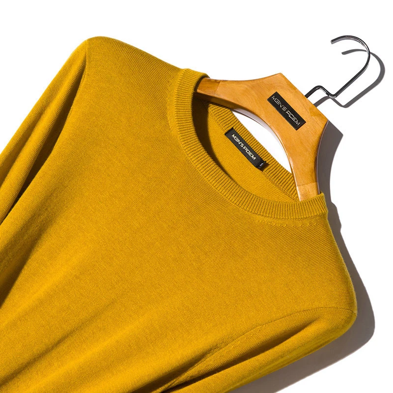 Men Wool Solid Color Sweater O-Neck Slim Fit Knitting Pullover Male 2020 Autumn New 8 Colors Fashion Casual Brand Clothes
Men Wool Solid Color Sweater O-Neck Slim Fit Knitting Pullover Male 2020 Autumn New 8 Colors Fashion Casual Brand Clothes