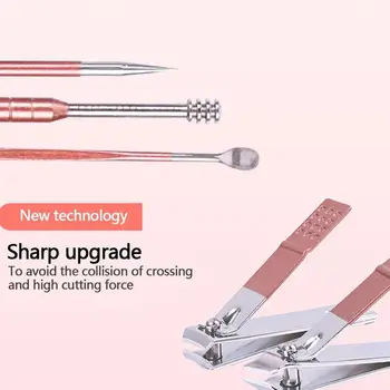 Multifunctional Nail Clipper Set 7/10/12/16 /18pcs Up Make Nail Stainless Tools High Set Clippers Travel Quality Steel Port H0Q8
Multifunctional Nail Clipper Set 7/10/12/16 /18pcs Up Make Nail Stainless Tools High Set Clippers Travel Quality Steel Port H0Q8