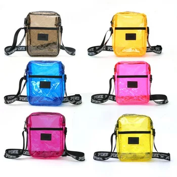 Slant straddle Bag New Korean fashion multi color flow jelly bag single shoulder bag slant straddle bag Hand Bag Mini Bag 
Slant straddle Bag New Korean fashion multi color flow jelly bag single shoulder bag slant straddle bag Hand Bag Mini Bag