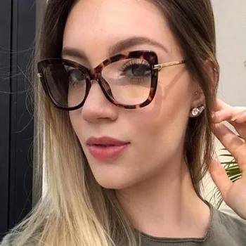 Retro Optical Eyeglasses Leopard Glasses Frames for Women Clear TR90 Spectacles Frame Blue Light Blocking Computer Eyeglasses
Retro Optical Eyeglasses Leopard Glasses Frames for Women Clear TR90 Spectacles Frame Blue Light Blocking Computer Eyeglasses