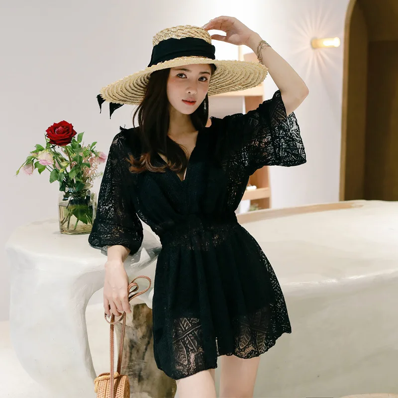 Ivy Qi New Style Bathing Suit Fashion Sexy Underwire-Split Skirt-Boxer Three-piece Set Bathing Suit 9070
Ivy Qi New Style Bathing Suit Fashion Sexy Underwire-Split Skirt-Boxer Three-piece Set Bathing Suit 9070