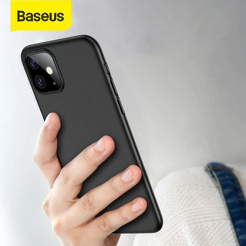 Ультратонкий Роскошный чехол Baseus для телефона iPhone 11 Pro Max чехол-накладка защитный