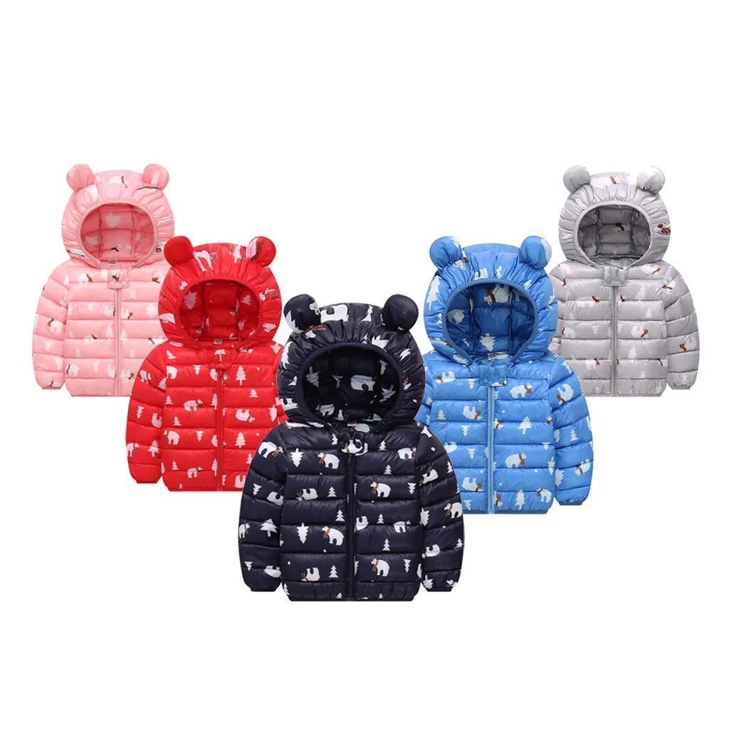 Oeak Winter Baby Girls Boys Coats Thick Bear Ears Hooded Newborn Jacket Parka Coats Casual Infant Children Clothes Outwear 
Oeak Winter Baby Girls Boys Coats Thick Bear Ears Hooded Newborn Jacket Parka Coats Casual Infant Children Clothes Outwear