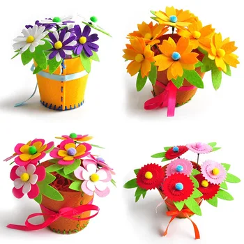 Creative Fabric Handmade Flower Baskets Toy Kids DIY Craft Material Kits Creative Kindergarten Educational Children Girls
Creative Fabric Handmade Flower Baskets Toy Kids DIY Craft Material Kits Creative Kindergarten Educational Children Girls