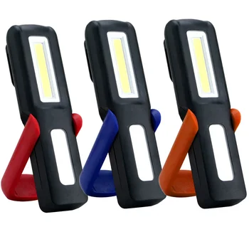 

rechargeable camping lanterns Portable Lighting USB 3W COB Led Flashlight Work Lamp Magnetic Flashlight Torch Hook Rechargeable