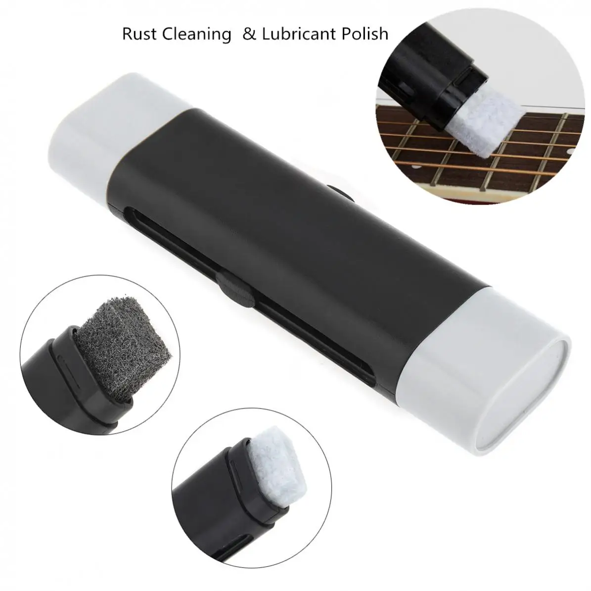 Guitar Rust Cleaning Tool String Fingerboard Cleaner Lubricant Polish for Guitar Bass Ukulele Violin Stringed Instruments Hot
Guitar Rust Cleaning Tool String Fingerboard Cleaner Lubricant Polish for Guitar Bass Ukulele Violin Stringed Instruments Hot