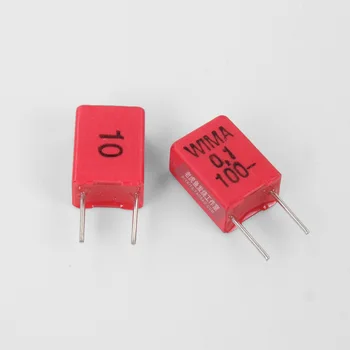 5 pcs 0.1uF 100V audio stepless film capacitor MKP2 series WIMA 104 100n new German original
5 pcs 0.1uF 100V audio stepless film capacitor MKP2 series WIMA 104 100n new German original