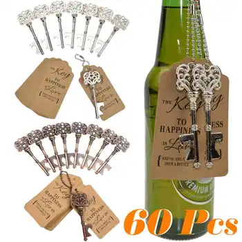 60 Pcs/Set Wedding Favors Gifts Decoration Party Favors Rustic Vintage Skeleton Key Bottle Opener Assorted Wine Bottle Opener
60 Pcs/Set Wedding Favors Gifts Decoration Party Favors Rustic Vintage Skeleton Key Bottle Opener Assorted Wine Bottle Opener