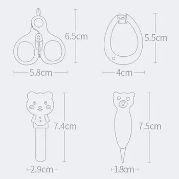 Newborn Baby Safe Nail Clipper Scissors Children Infant Nails Grooming Nursing Health Care File Set 19QF
Newborn Baby Safe Nail Clipper Scissors Children Infant Nails Grooming Nursing Health Care File Set 19QF
