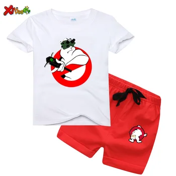 Boys Girls t shirt set Ghostbuster summer clothes Cartoon Print T-Shirt 2020 kid clothes shirt Children t shirt+short pant 2Pcs
Boys Girls t shirt set Ghostbuster summer clothes Cartoon Print T-Shirt 2020 kid clothes shirt Children t shirt+short pant 2Pcs