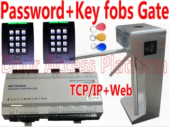 Keypad Password/Code Enter+Exit to Tripod Turnstile,Web Server Access Controller+Turnstile gate,Pedestrian passageway security
Keypad Password/Code Enter+Exit to Tripod Turnstile,Web Server Access Controller+Turnstile gate,Pedestrian passageway security