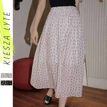 Women Chiffon Skirt 2020 Summer Elastic High Waist Bohemian Print Floral Falda Midi A-Line Skirts Femme
Women Chiffon Skirt 2020 Summer Elastic High Waist Bohemian Print Floral Falda Midi A-Line Skirts Femme