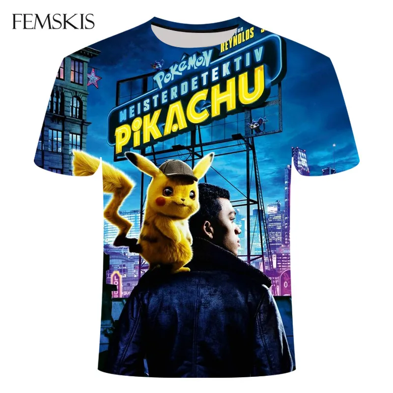 FEMSKIS Pokemon Go Summer Tshirt Short Sleeve Pikachu Print Plus Size 3D T Shirt Anime Shirt T Shirt For Men Women Tee Tops
FEMSKIS Pokemon Go Summer Tshirt Short Sleeve Pikachu Print Plus Size 3D T Shirt Anime Shirt T Shirt For Men Women Tee Tops