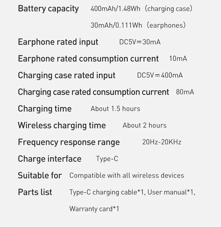 Baseus W05 TWS Wireless Earphone Bluetooth 5.0 Earphones Support Qi Wireless Charge In-ear Earbuds Touch Control Game Headphone Baseus W05 TWS Wireless Earphone Bluetooth 5.0 Earphones Support Qi Wireless Charge In-ear Earbuds Touch Control Game Headphone