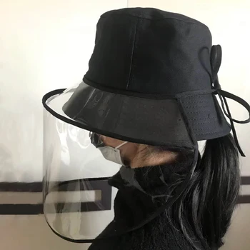 Black Hat With Protection Face Masks Soft PVC Face Mask Anti-Spitting Splash Prevents Saliva Transmission Windproof Sand Mask
Black Hat With Protection Face Masks Soft PVC Face Mask Anti-Spitting Splash Prevents Saliva Transmission Windproof Sand Mask