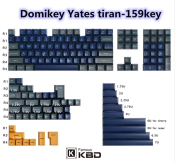 Domikey SA keycap Yates Tiran two color injection ABS material 159 keys are suitable for most mechanical keyboards 
Domikey SA keycap Yates Tiran two color injection ABS material 159 keys are suitable for most mechanical keyboards