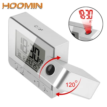 HOOMIN Projection Alarm Clock Digital Date Snooze Function Backlight Projector Multifunctional Led Clock With Time Projection
HOOMIN Projection Alarm Clock Digital Date Snooze Function Backlight Projector Multifunctional Led Clock With Time Projection