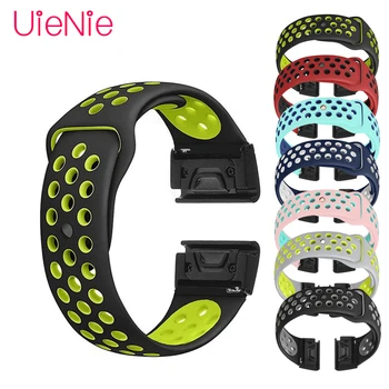 For Garmin Fenix 5X Quick Release Silicone Strap For Garmin Fenix 5X frontier/Classic Smart Sports watch replacement strap
For Garmin Fenix 5X Quick Release Silicone Strap For Garmin Fenix 5X frontier/Classic Smart Sports watch replacement strap