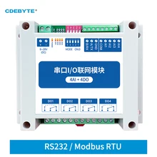 MA02-XACX0440 CDEBYTE RS232 4AI+4DO Watchdog ModBus RTU Control I/O Network Module with Serial Port for PLC/Touch Display IoT
MA02-XACX0440 CDEBYTE RS232 4AI+4DO Watchdog ModBus RTU Control I/O Network Module with Serial Port for PLC/Touch Display IoT