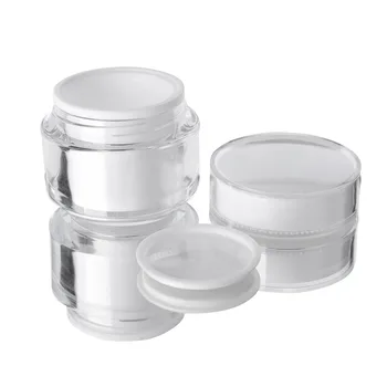 Hot Sale Portable Refillable Bottles Travel Face Cream Lotion Cosmetic Container Plastic Empty Makeup Jar Box
Hot Sale Portable Refillable Bottles Travel Face Cream Lotion Cosmetic Container Plastic Empty Makeup Jar Box
