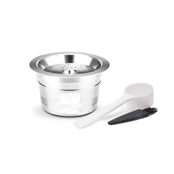 Reusable Accessories Replacement Tool Durable Home Easy Use Spoon Brush Coffee Filter Capsule Cup Mini Stainless Steel For ALDI
Reusable Accessories Replacement Tool Durable Home Easy Use Spoon Brush Coffee Filter Capsule Cup Mini Stainless Steel For ALDI