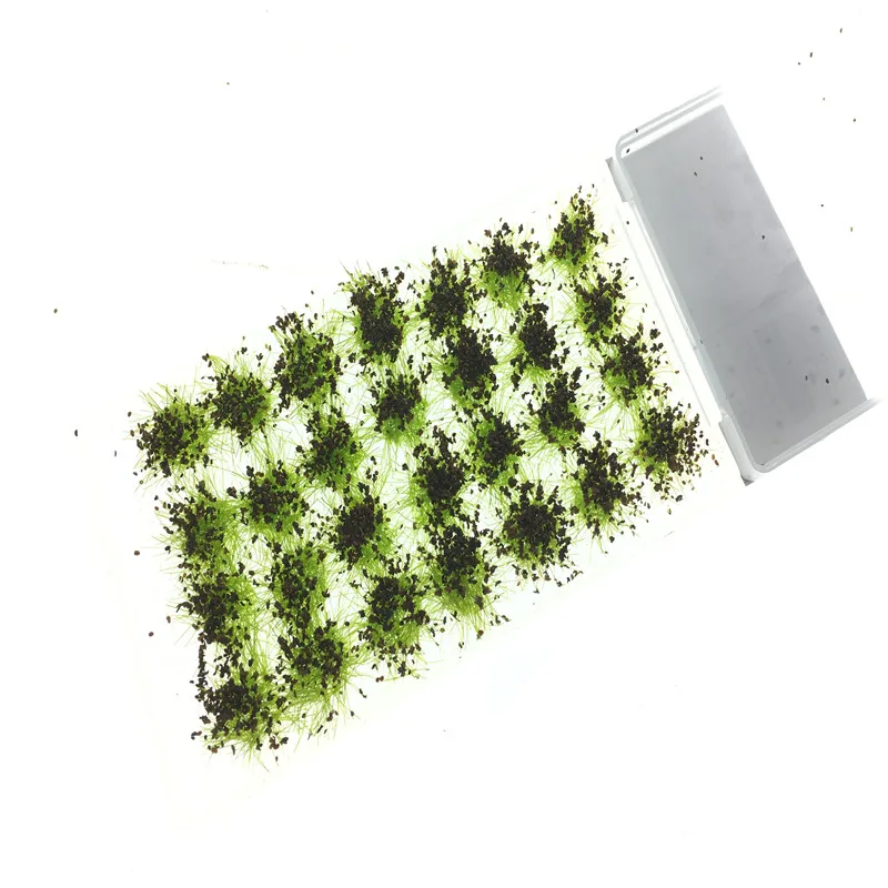 model grass train layout01