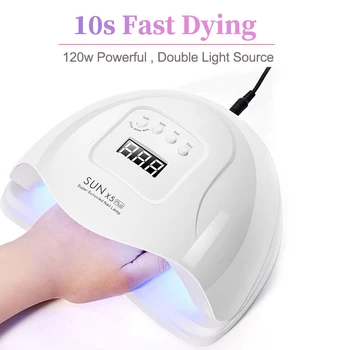 120W UV LED Lamp For Nails 36 LED UV Lamp For Manicure Gel Nail Lamp Fast Drying Lamp For Nail Dryer for Manicure Tool
120W UV LED Lamp For Nails 36 LED UV Lamp For Manicure Gel Nail Lamp Fast Drying Lamp For Nail Dryer for Manicure Tool
