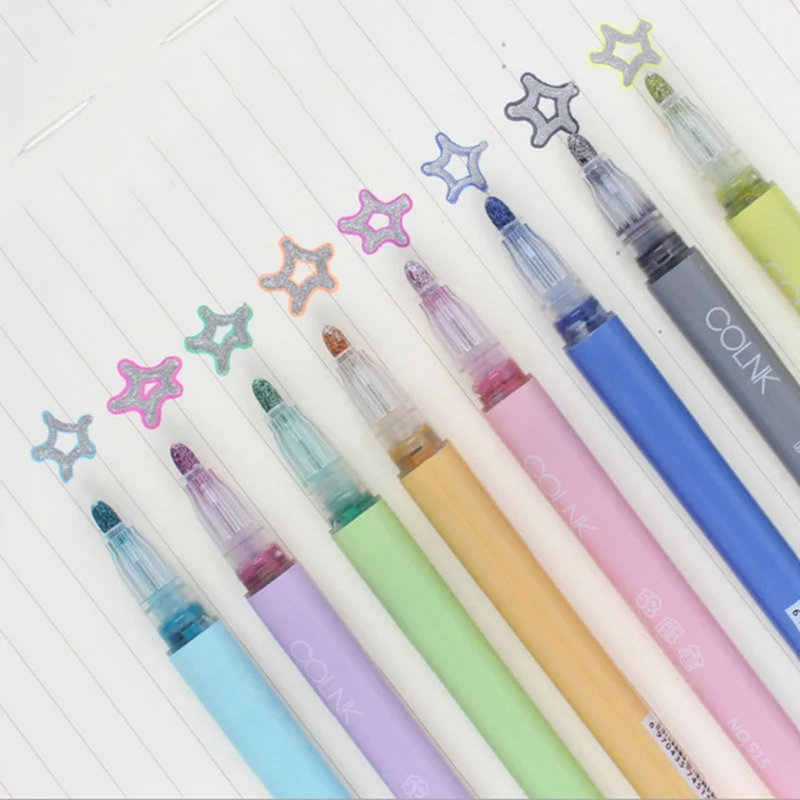 1Pcs Colored Double Line Outline Pen Student Art Drawing Doodle Marking Pen School Office Painting Marker Pen Highlighter Pen
1Pcs Colored Double Line Outline Pen Student Art Drawing Doodle Marking Pen School Office Painting Marker Pen Highlighter Pen
