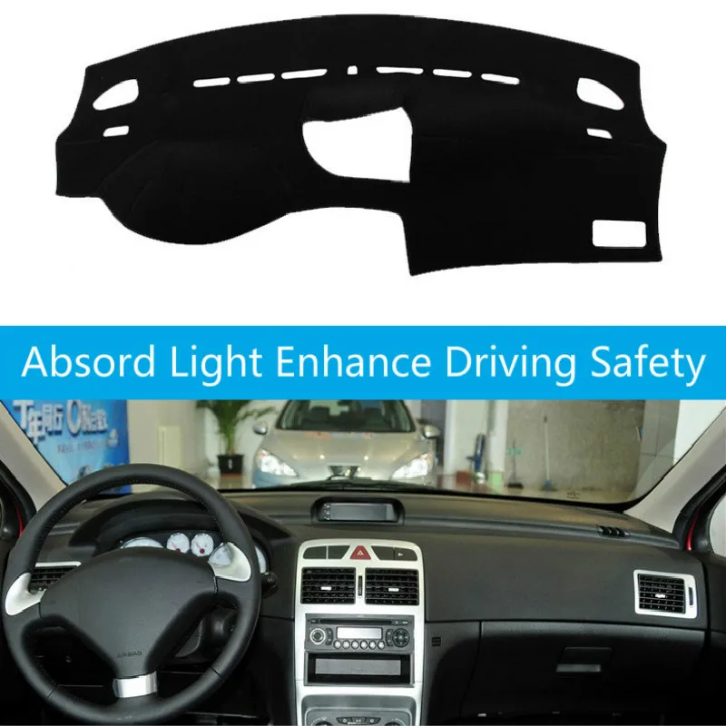 Car Dashboard Cover Dash Mat For Peugeot 307 Sun Shade DashMat Pad Carpet Anti-UV Automobile Protector Car Styling
Car Dashboard Cover Dash Mat For Peugeot 307 Sun Shade DashMat Pad Carpet Anti-UV Automobile Protector Car Styling