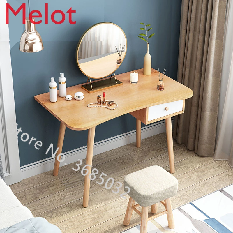 Simple Bedroom Dressing Table Women Makeup Dressers Study Desk MDF Board White Color Dresser Table With Mirror
Simple Bedroom Dressing Table Women Makeup Dressers Study Desk MDF Board White Color Dresser Table With Mirror