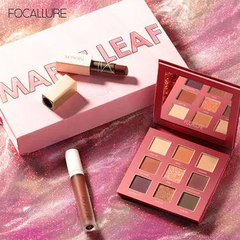FOCALLURE 3 PCS Makeup Set Eyeshadow Palette Liquid Lipstick Matte Lipstick Cosmetic Kit For Fashion Women
FOCALLURE 3 PCS Makeup Set Eyeshadow Palette Liquid Lipstick Matte Lipstick Cosmetic Kit For Fashion Women