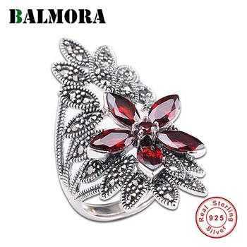 BALMORA 925 Sterling Silver Leaf & Flower Mosaic Resizable Rings for Women Lady Special Gift Vintage Elegant Fashion Jewelry 
BALMORA 925 Sterling Silver Leaf & Flower Mosaic Resizable Rings for Women Lady Special Gift Vintage Elegant Fashion Jewelry