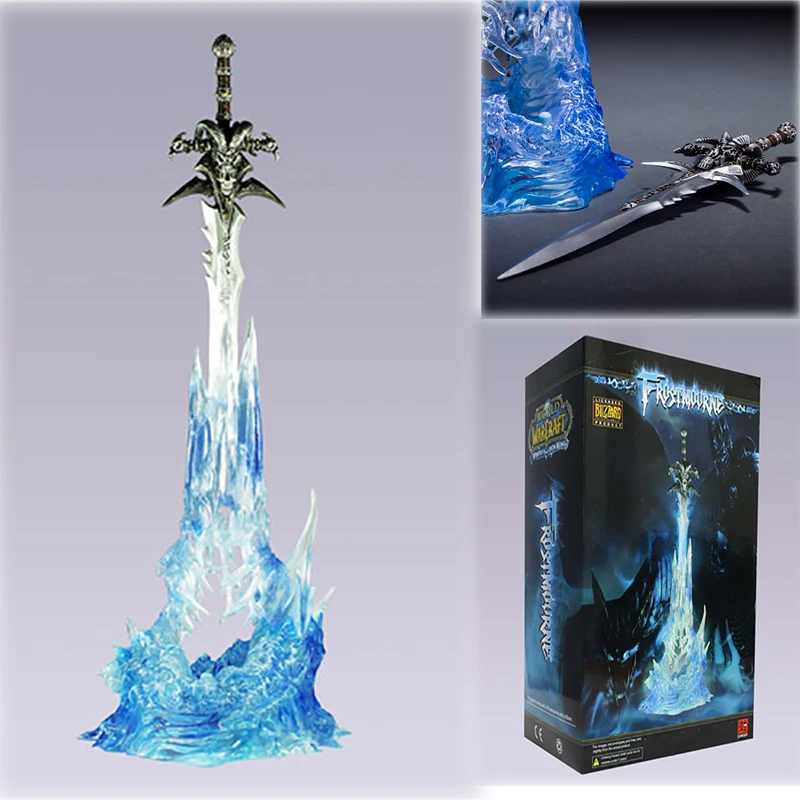 WOW Arthas Menethil's Weapon Frostmourne Sword with LED Lighting Figma Starz Action Figure Collectible Model Toys Dolls Gift
WOW Arthas Menethil's Weapon Frostmourne Sword with LED Lighting Figma Starz Action Figure Collectible Model Toys Dolls Gift
