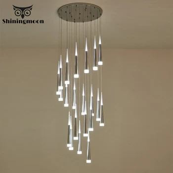 Modern Crystal Chandelier Hotel Living Room Chandelier Ceiling Home Decor Lighting Fixtures Room Stair Lighting Lustre Luminaria 
Modern Crystal Chandelier Hotel Living Room Chandelier Ceiling Home Decor Lighting Fixtures Room Stair Lighting Lustre Luminaria