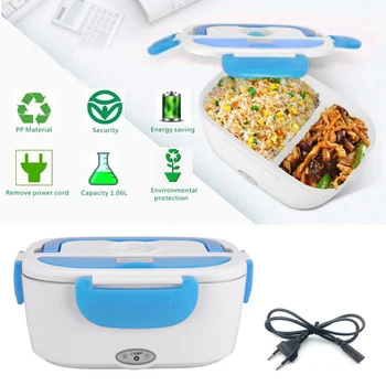 2 in 1 Car& Home Electric Heated Lunch Box Portable 12V 110V 220V Boxes Food Heater Rice Container US Plug/EU Plug
2 in 1 Car& Home Electric Heated Lunch Box Portable 12V 110V 220V Boxes Food Heater Rice Container US Plug/EU Plug