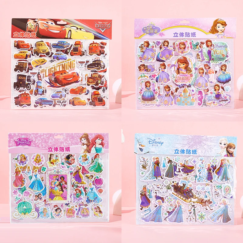 Genuine Disney Frozen 2 Disney Sofia Princess Cars Stereo Stickers For Girls Cosmetic Anime Sticker Kids Toys Pattern 3D Sticker
Genuine Disney Frozen 2 Disney Sofia Princess Cars Stereo Stickers For Girls Cosmetic Anime Sticker Kids Toys Pattern 3D Sticker