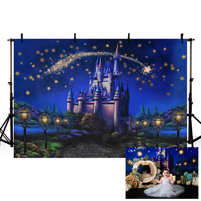 Mehofond Forest Castle Backdrops Night Sky Stars Lights Child Portrait Birthday Party Photography Backgrounds for Photo Studio
Mehofond Forest Castle Backdrops Night Sky Stars Lights Child Portrait Birthday Party Photography Backgrounds for Photo Studio