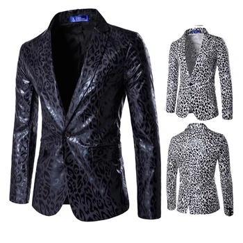 Men Blazer Long Sleeve Blaser Men Suit jacket Male Blazer Fashion Slim Fit One Button Suit Coat Tops Leopard Grain Jacket M-3XL
Men Blazer Long Sleeve Blaser Men Suit jacket Male Blazer Fashion Slim Fit One Button Suit Coat Tops Leopard Grain Jacket M-3XL