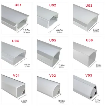 60CM WS2811 WS2812B WS2813 WS2815 LED Strip Light Cabinet Recessed Line Light LED Soft Light Bar aluminum Slot U/V-shaped
60CM WS2811 WS2812B WS2813 WS2815 LED Strip Light Cabinet Recessed Line Light LED Soft Light Bar aluminum Slot U/V-shaped