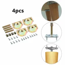 4Pcs Angled Wood Legs Fixing Plate 70*67*1.2mm Bracket Furniture Table Feet Set W/Screws For 3CM-4CM Solid Wood Legs
4Pcs Angled Wood Legs Fixing Plate 70*67*1.2mm Bracket Furniture Table Feet Set W/Screws For 3CM-4CM Solid Wood Legs