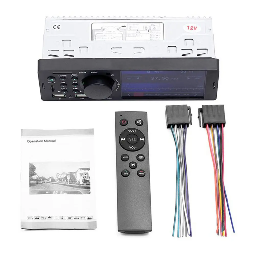 4.1 Inch Car Hd Big Screen Bt Car Mp5 Player Car Mp3 Mp4 Card Machine Car Radio Host Reversing Video Player
4.1 Inch Car Hd Big Screen Bt Car Mp5 Player Car Mp3 Mp4 Card Machine Car Radio Host Reversing Video Player
