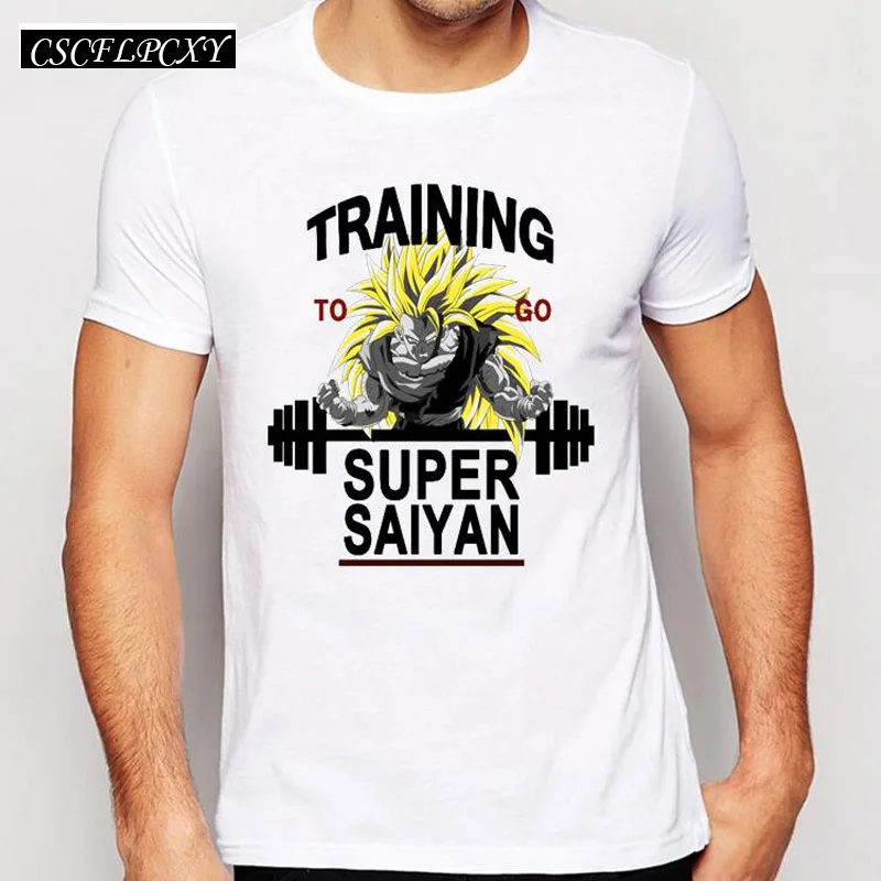 Fashion-super-saiyan-evolution-design-men-s-casual-t-shirt-catoon-printed-male-tops-popular-creative