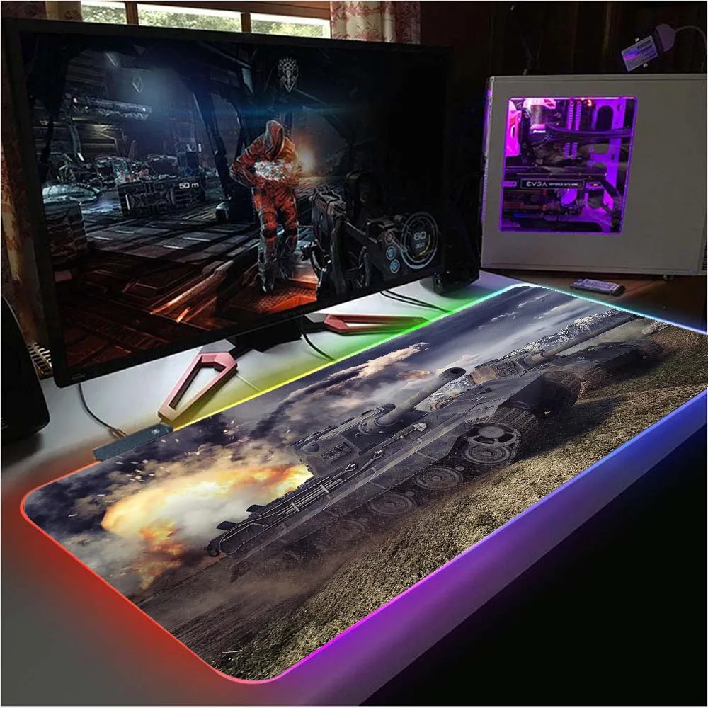 Mairuige World of Tanks Gaming Mouse Pad RGB Computer Large Mouse Pad Large Mouse Pad XXL Gamer LED Backlit Mousepad PC Desk Mat
Mairuige World of Tanks Gaming Mouse Pad RGB Computer Large Mouse Pad Large Mouse Pad XXL Gamer LED Backlit Mousepad PC Desk Mat