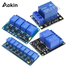 1 2 4 8 canais dc 5 v relé módulo com optoacoplador baixo nível gatilho placa de expansão para arduino para raspberry pi para laranja pi(China)