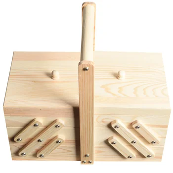 1pc Wooden Sewing Box Jewelry Storage Box Cosmetics Case Organizer for Home
1pc Wooden Sewing Box Jewelry Storage Box Cosmetics Case Organizer for Home