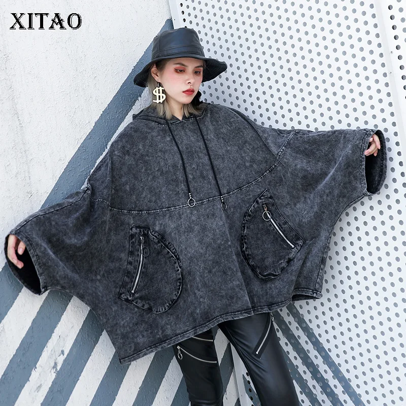 XITAO Drawstring Plus Size Sweatshirt Women Fashion New 2019 Autumn Elegant Batwing Sleeve Pullover Casual Sweatshirt XJ2000
XITAO Drawstring Plus Size Sweatshirt Women Fashion New 2019 Autumn Elegant Batwing Sleeve Pullover Casual Sweatshirt XJ2000