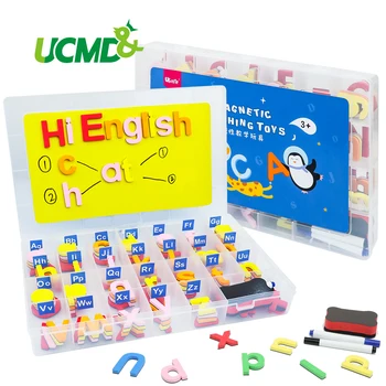 Magnetic Letters Learning Set with Board, alphabet Fridge magnets Storage Box for kids Children Home Early Educational Toys Gift
Magnetic Letters Learning Set with Board, alphabet Fridge magnets Storage Box for kids Children Home Early Educational Toys Gift