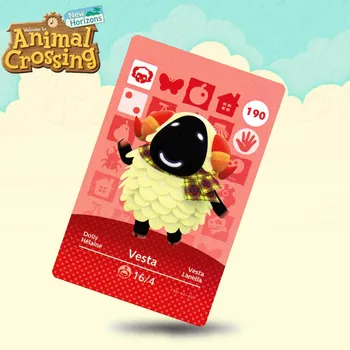 190 Vesta Animal Crossing Card Amiibo Cards Work for Switch NS 3DS Games
190 Vesta Animal Crossing Card Amiibo Cards Work for Switch NS 3DS Games