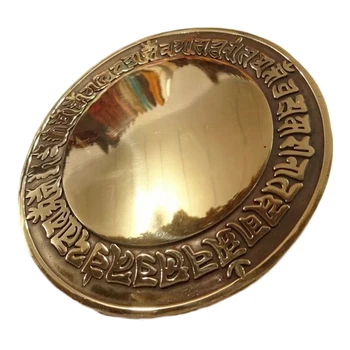 LAOJUNLU Pure Copper Collimation Mirror Evil Spirit Bronze Mirror Buddhist Supplies Feng Shui Pendant, small
LAOJUNLU Pure Copper Collimation Mirror Evil Spirit Bronze Mirror Buddhist Supplies Feng Shui Pendant, small